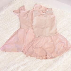 Capezio Light Pink Kids Dance Costume Set